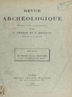 cover image of Le groupe de la Visitation à la cathédrale de Reims